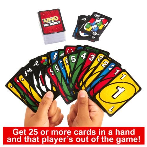 Juego de Cartas tipo UNO No Mercy