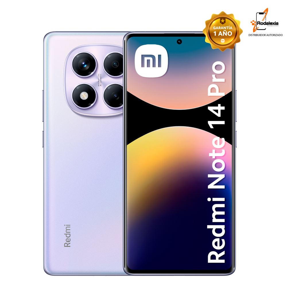 CELULAR XIAOMI REDMI NOTE 14 PRO 4G 8+256GB COLOR AURORA PURPLE