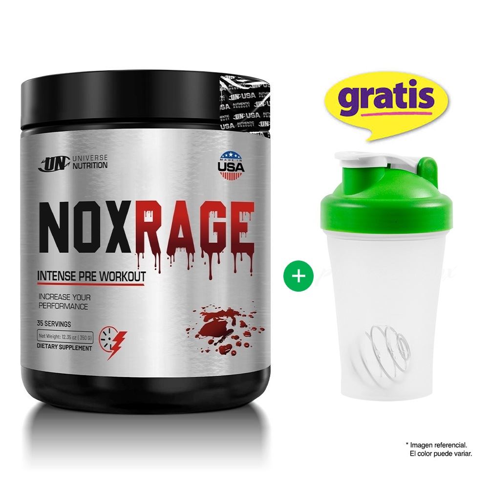 Nox Rage 350GR 35 servicios Fruit punch