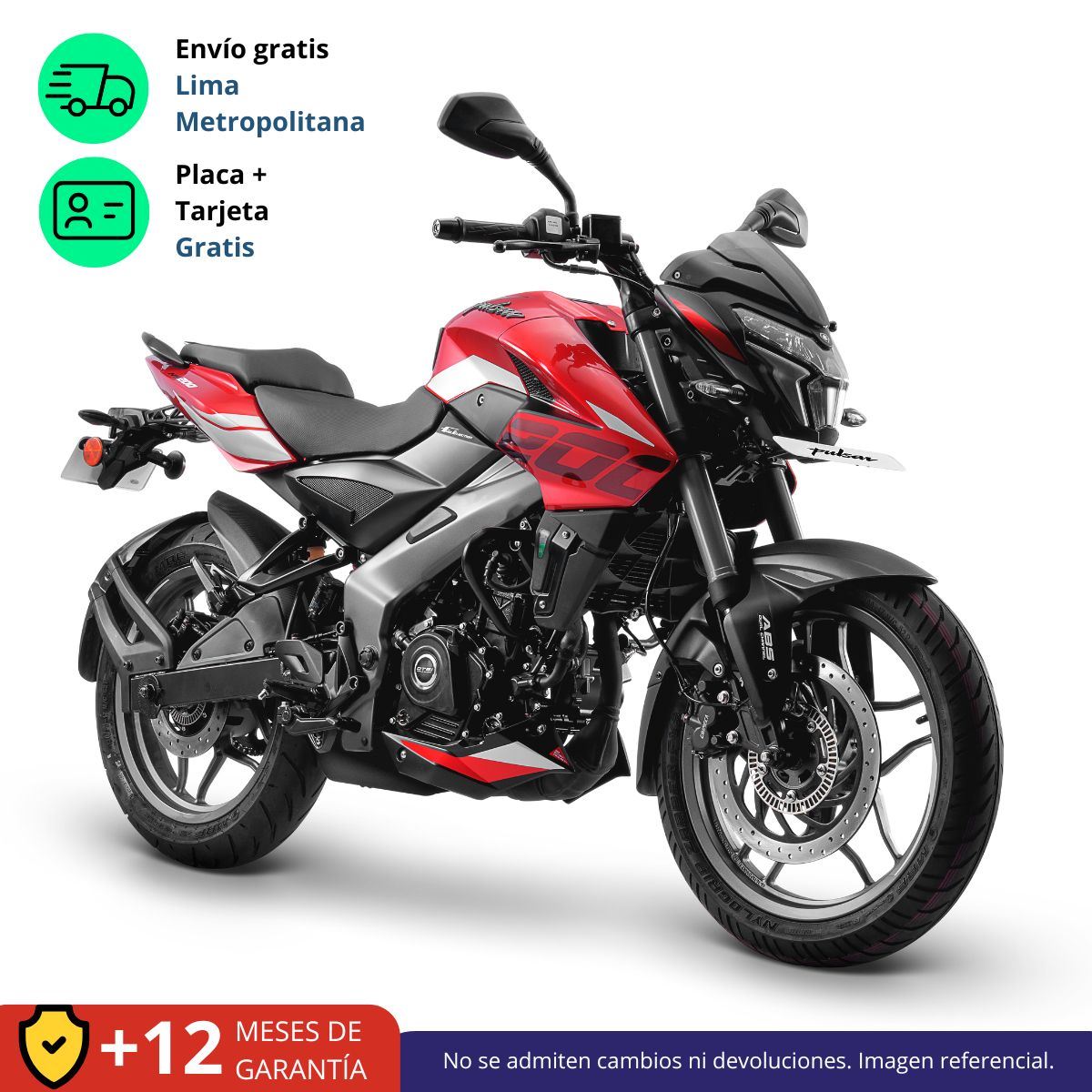 MOTO PULSAR NS 200 MODELO 2025
