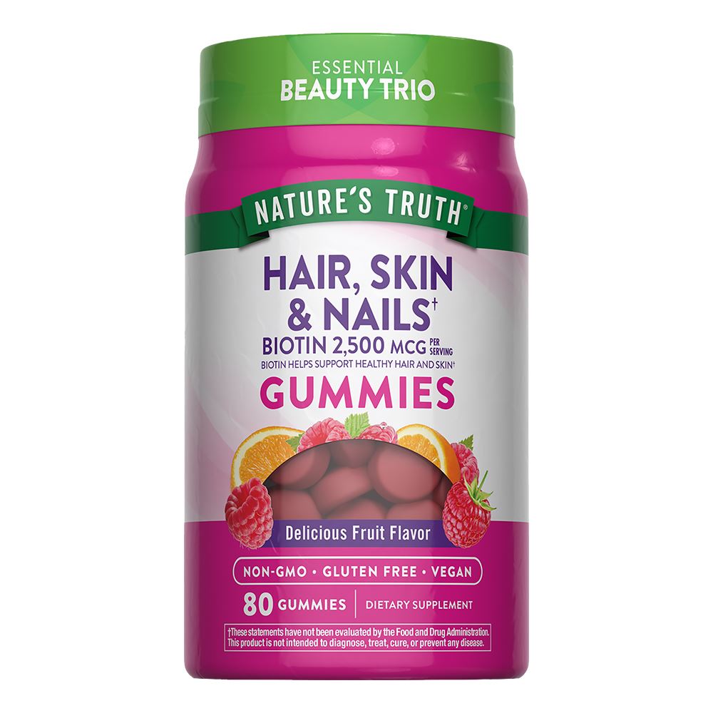 Gomitas Hair, Skin & Nails  Nature's Truth
