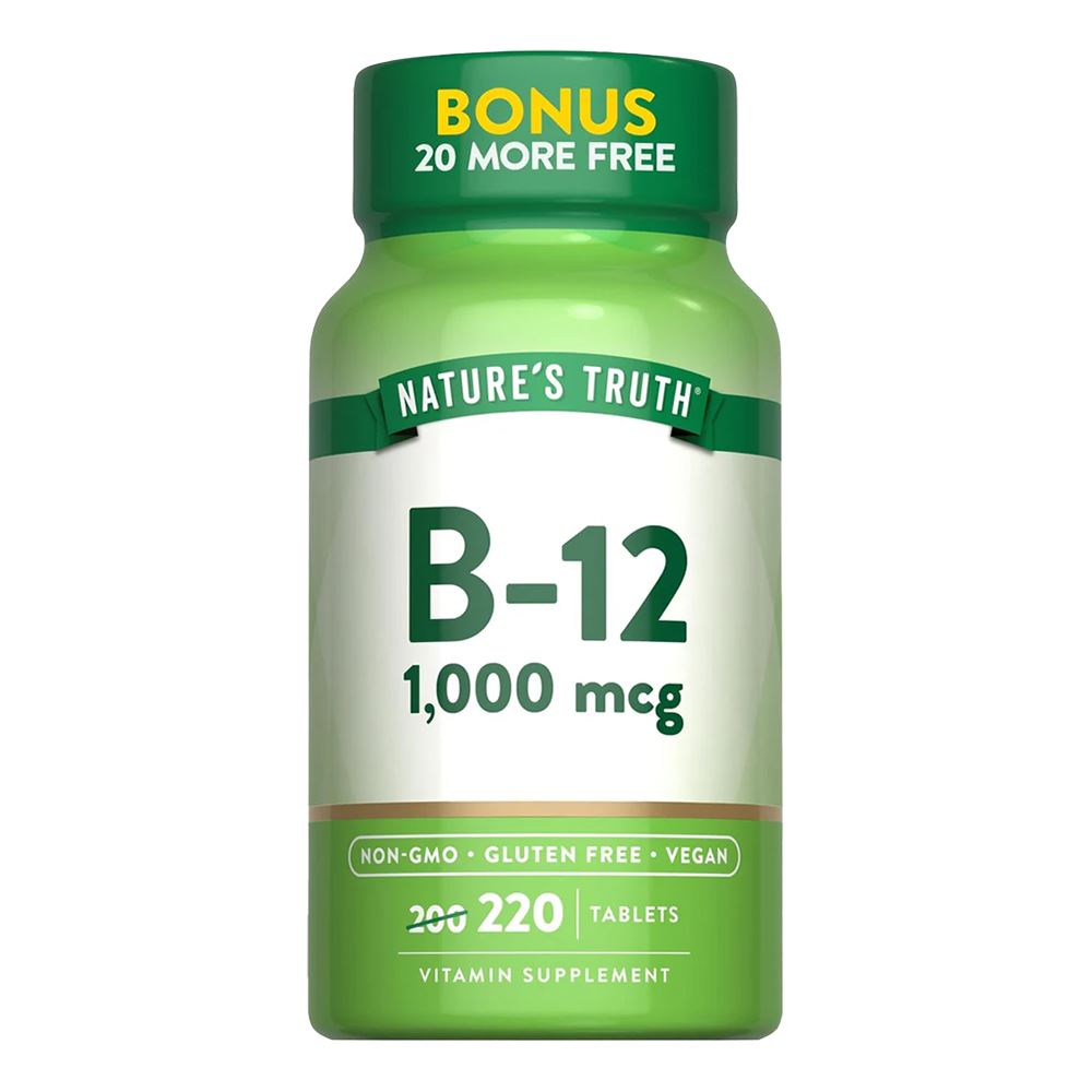 Vitamina B‑12 1000mcg 220 Tabletas Nature's Truth