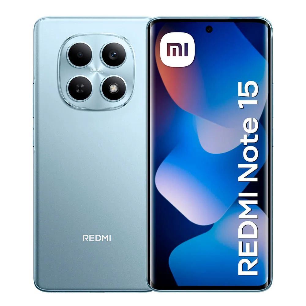 Xiaomi Redmi Note 15 4g 256gb 8gb Ram Azul Glacial