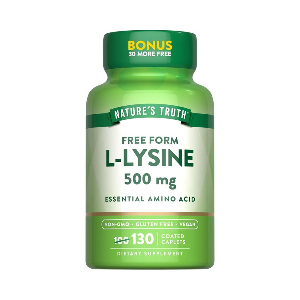 L-Lisina 500 mg – 130 tabletas Nature's Truth