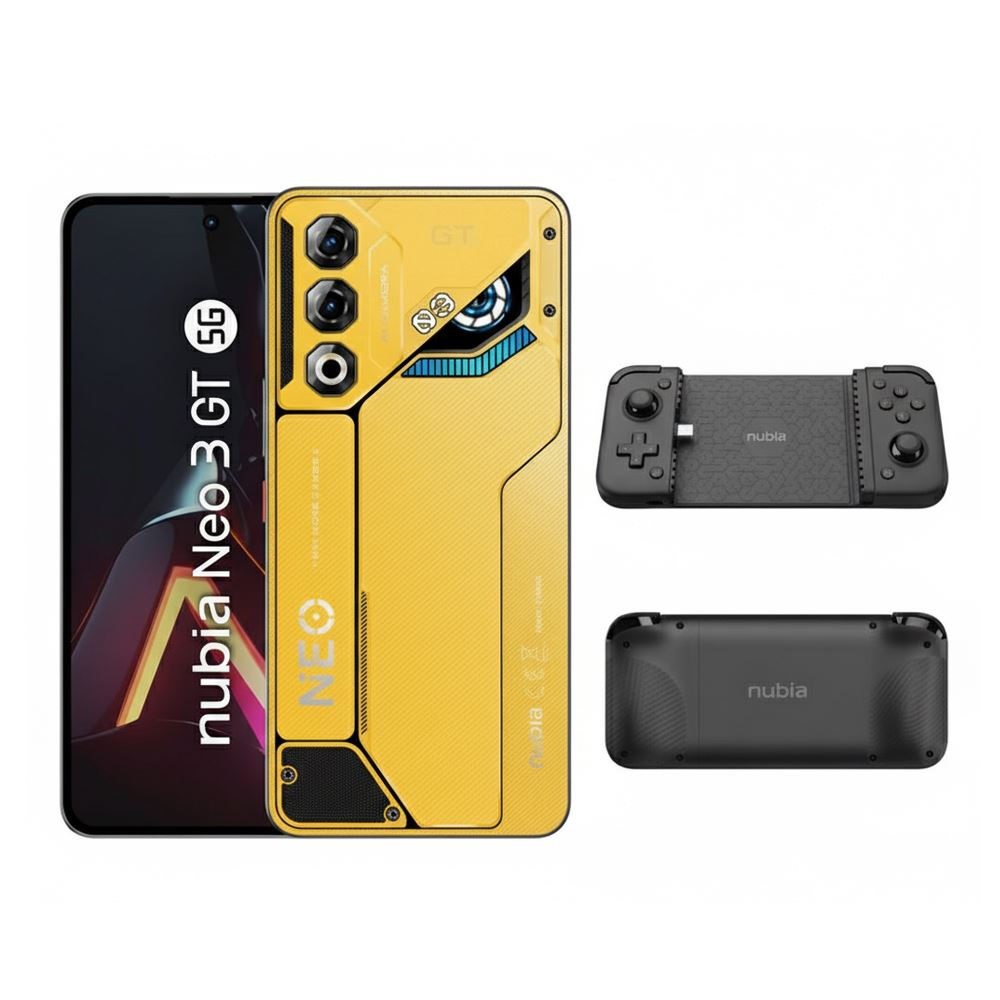 Zte Nubia Neo 3 Gt 5g 12gb + 12gb Ram 256gb Rom Amarillo + Gamepad 2