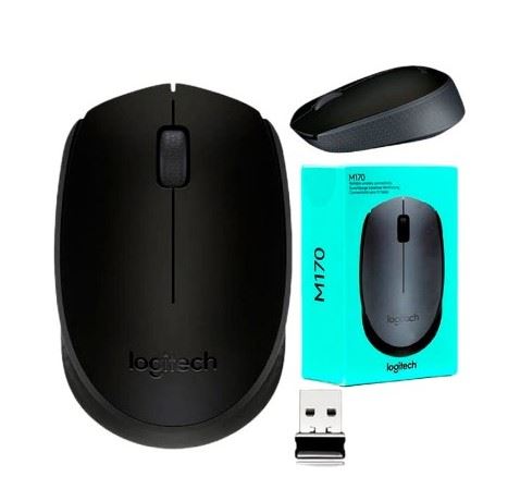 Mouse Inalámbrico M170 Negro