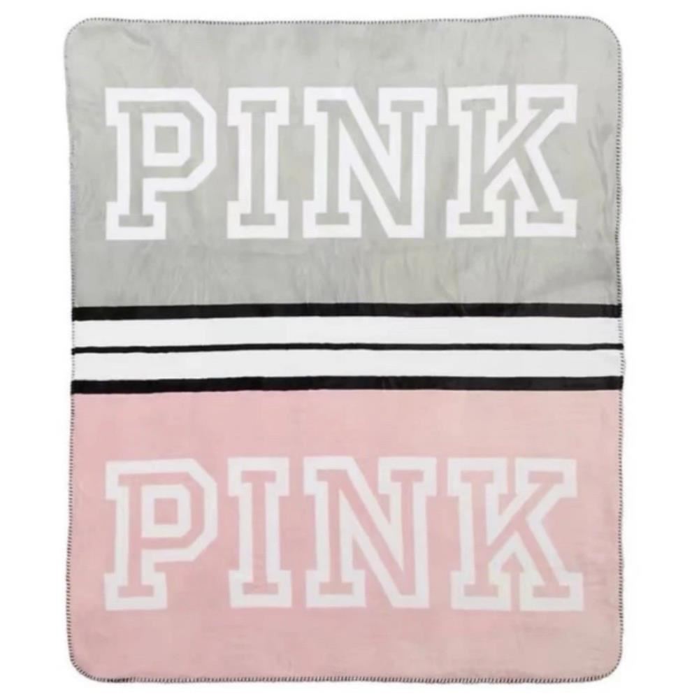 MANTA LOGO PINK VICTORIA’S SECRET SHERPA