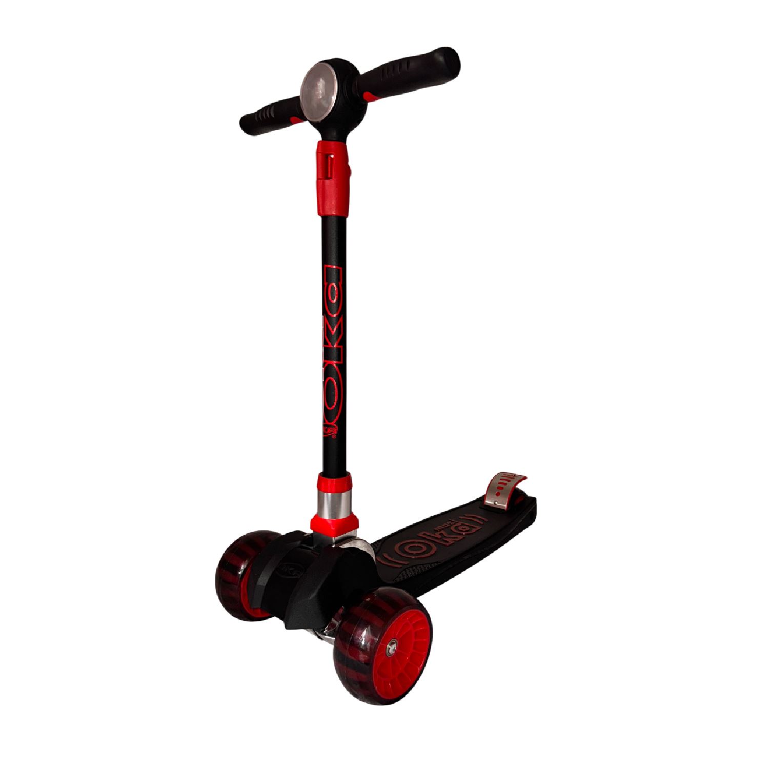 Scooter Maxi oka bluetooth rojo negro