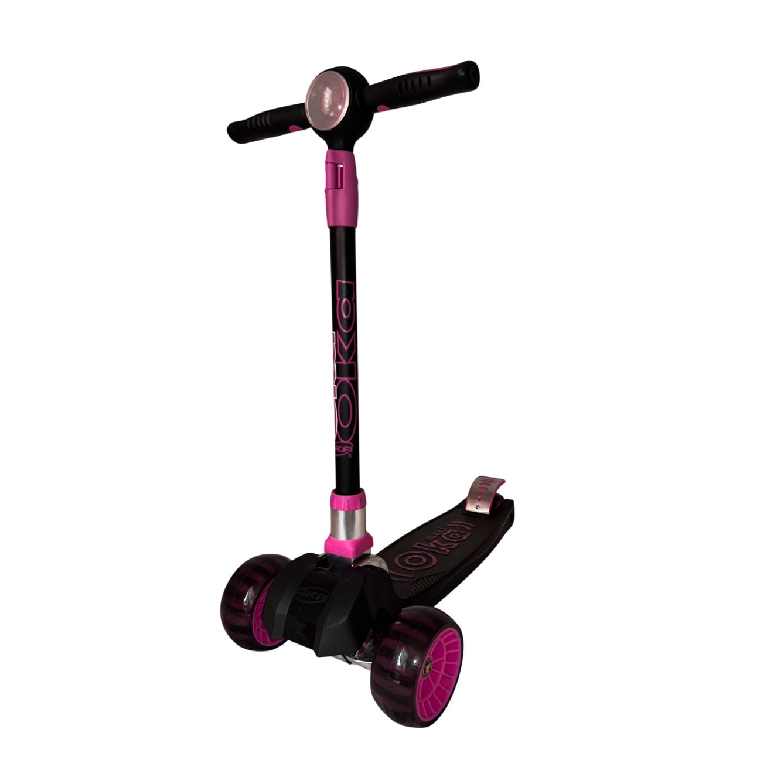 Scooter Maxi oka bluetooth rosado negro