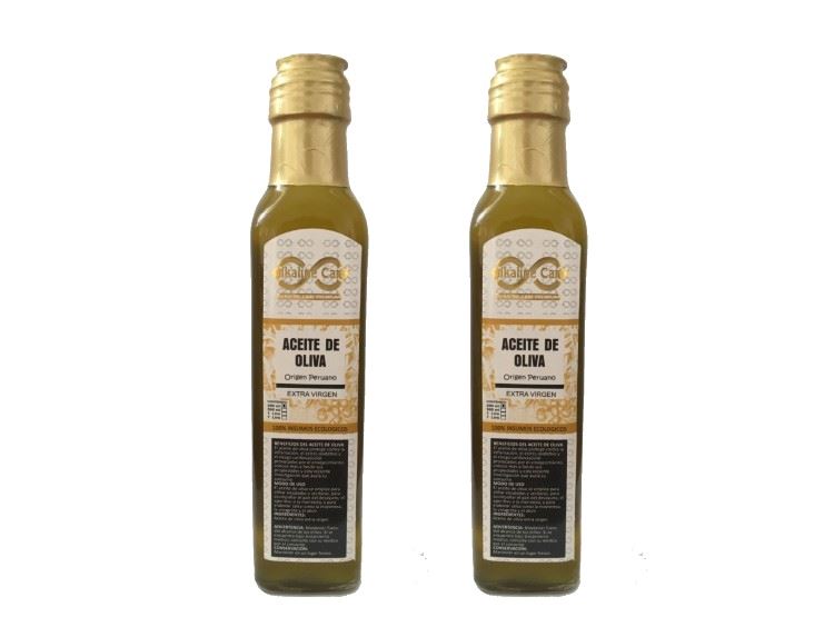 Aceite de Oliva Extra Virgen Pack 250ml x 2  Alkaline Care