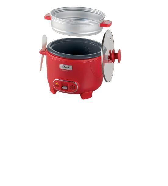 Olla Arrocera de 1.8 litros Rojo 10 Tazas Diamond Force Oster CKSTRC10DFPNK 053
