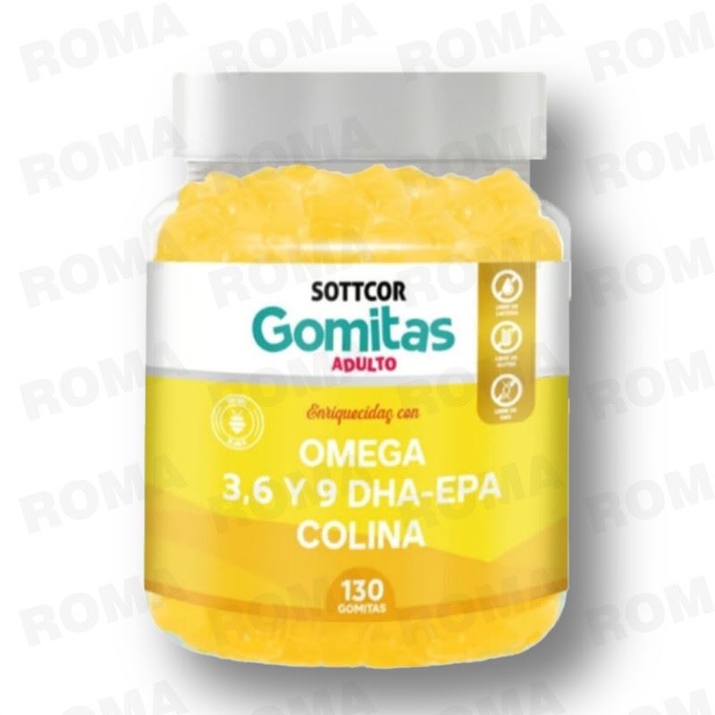 GOMITAS OMEGA 3 130 SOTTCORLABS