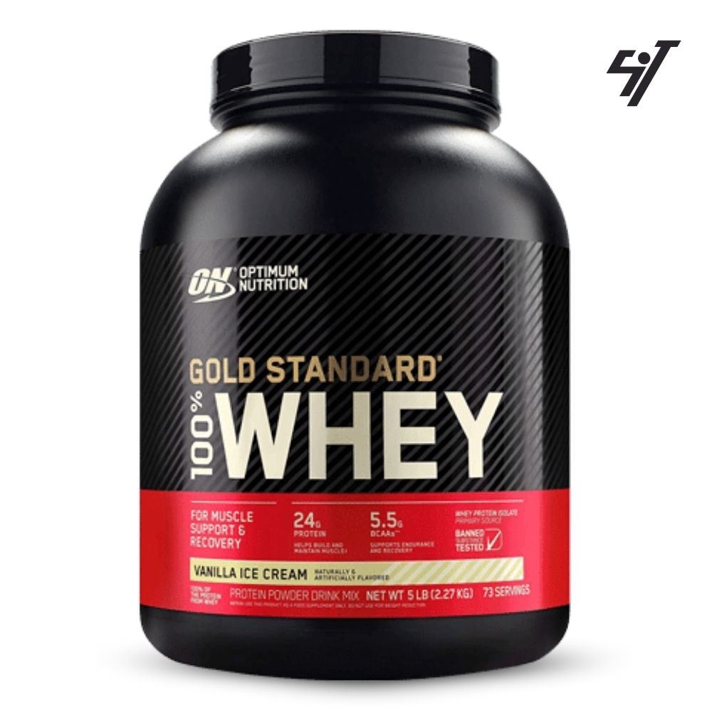 Proteína ON Gold Standard 100% Whey 5 lb Vainilla  