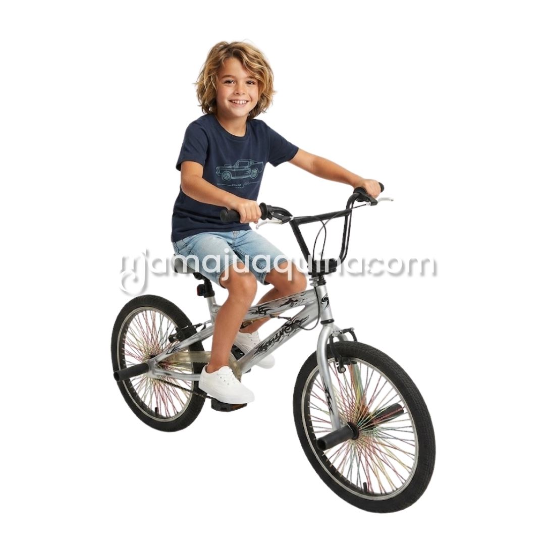 Bicicleta BMX Para Niño «ONE-DI» ARO 20 Colección Exclusiva Gray