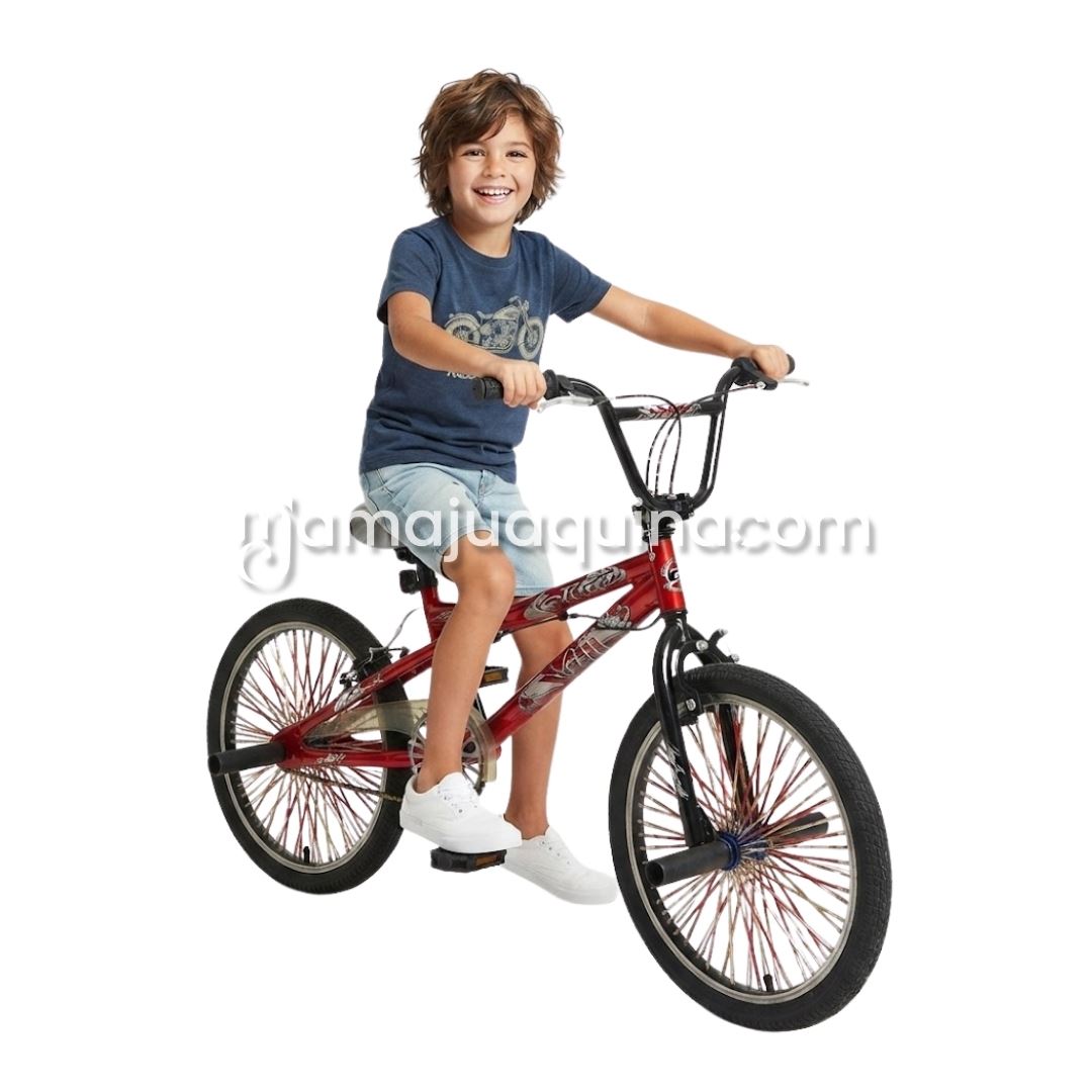 Bicicleta BMX Para Niño «ONE-DI» ARO 20 Colección Exclusiva Red