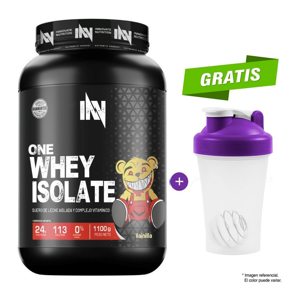 ONE WHEY ISOLATE 1.100gr - INN PROTEÍNA ISOLATADA CHOCOLATE