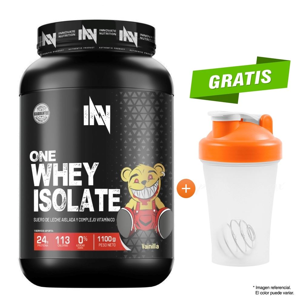 ONE WHEY ISOLATE 1.100gr - INN PROTEÍNA ISOLATADA VAINILLA