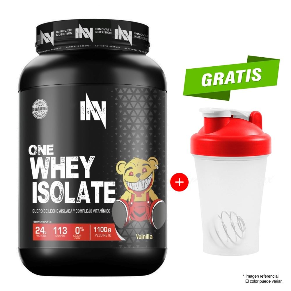 Proteína Innovate Nutrition One Whey Isolate 1.1 Kg Chocolate + shaker