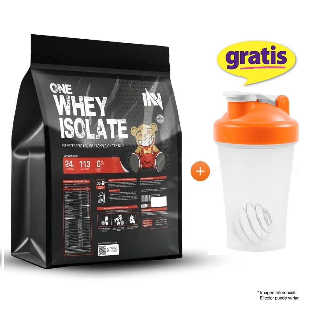 ONE WHEY ISOLATE 3000gr - INN PROTEÍNA ISOLATADA VAINILLA