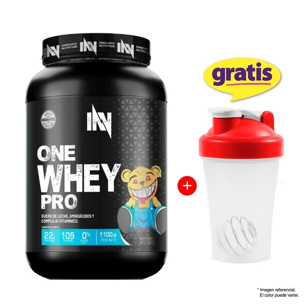 Proteína One Whey Pro 1.1 kg Vainilla + Shaker