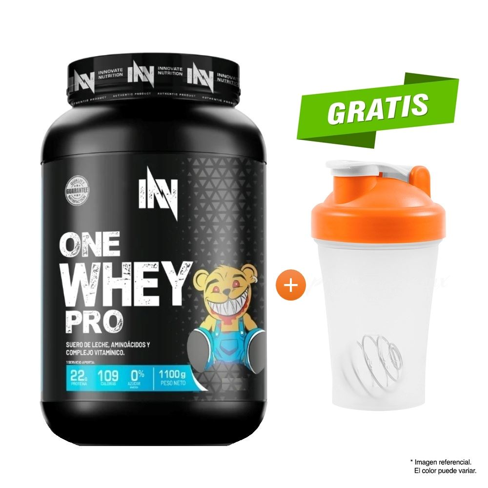 PROTEÍNA ONE WHEY PRO 1.1 KG VAINILLA INN