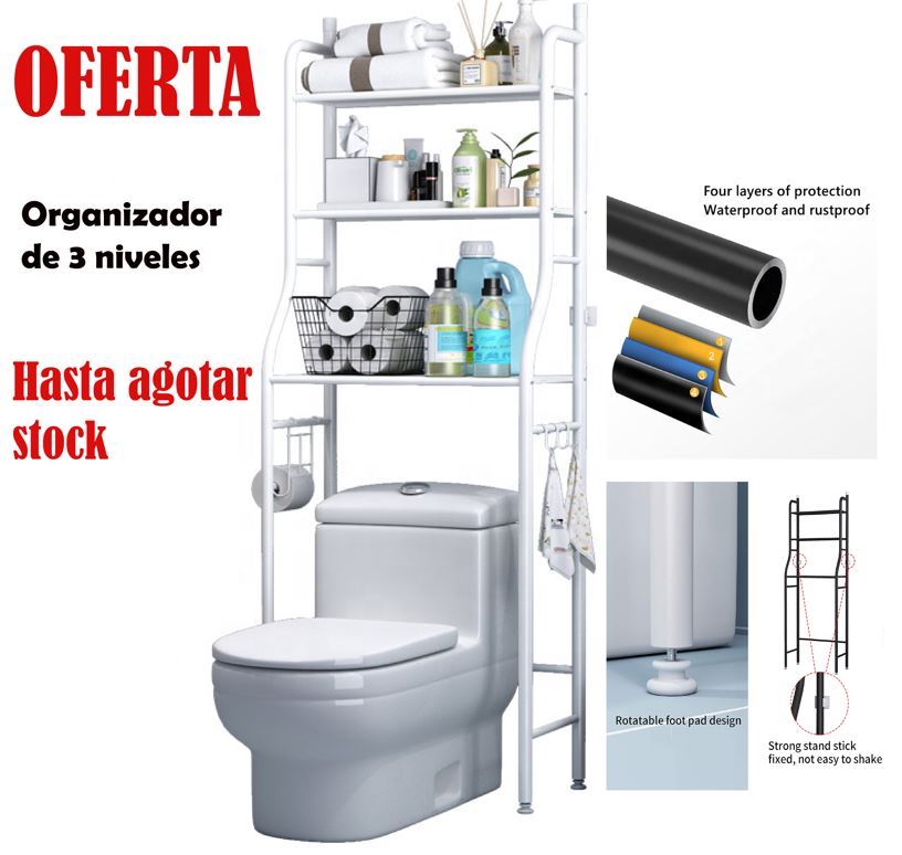 Organizador Estante para Baño 160x50x25