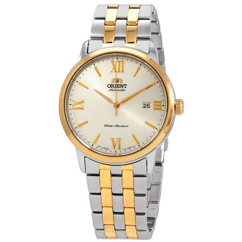 Orient Contemporary Automático Esfera Champagne Acero Inoxidable Bicolor RA-AC0F08G10B