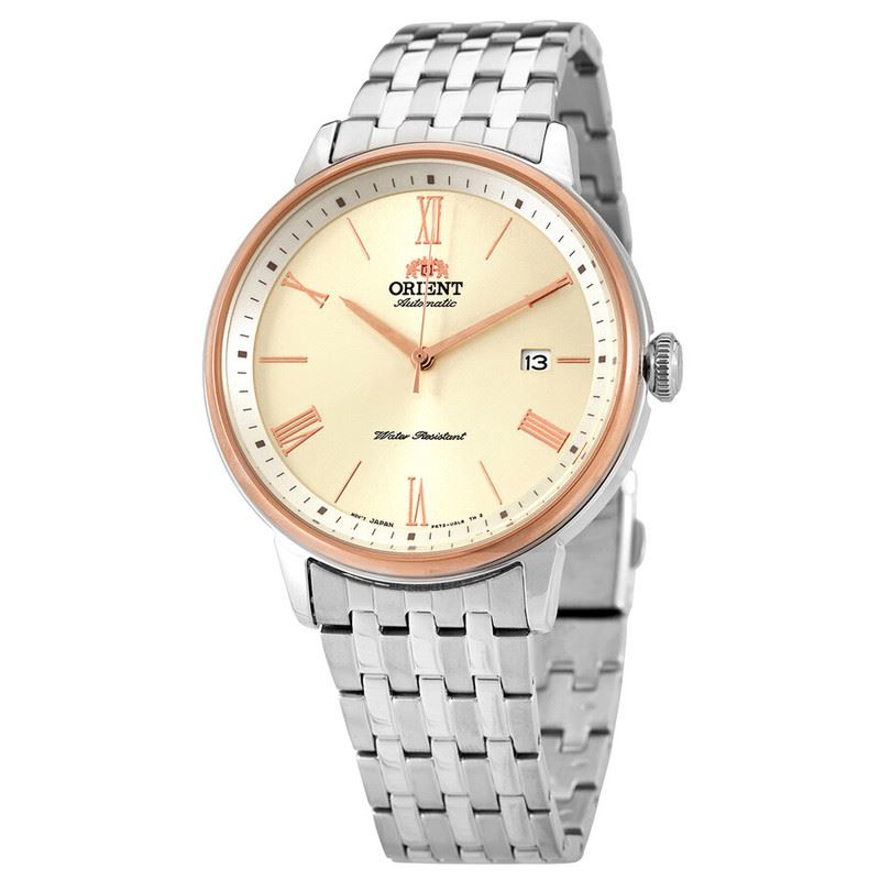 Orient Contemporary Automático Esfera Champagne Acero Inoxidable RA-AC0J01S10B