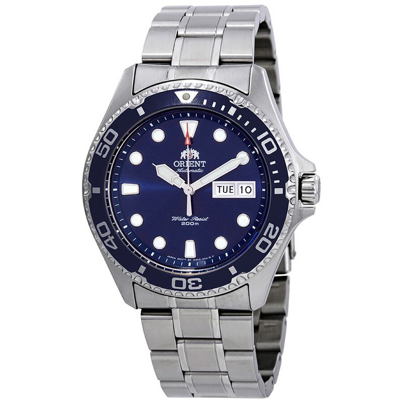 ORIENT Reloj automático Ray II con esfera azul FAA02005D9