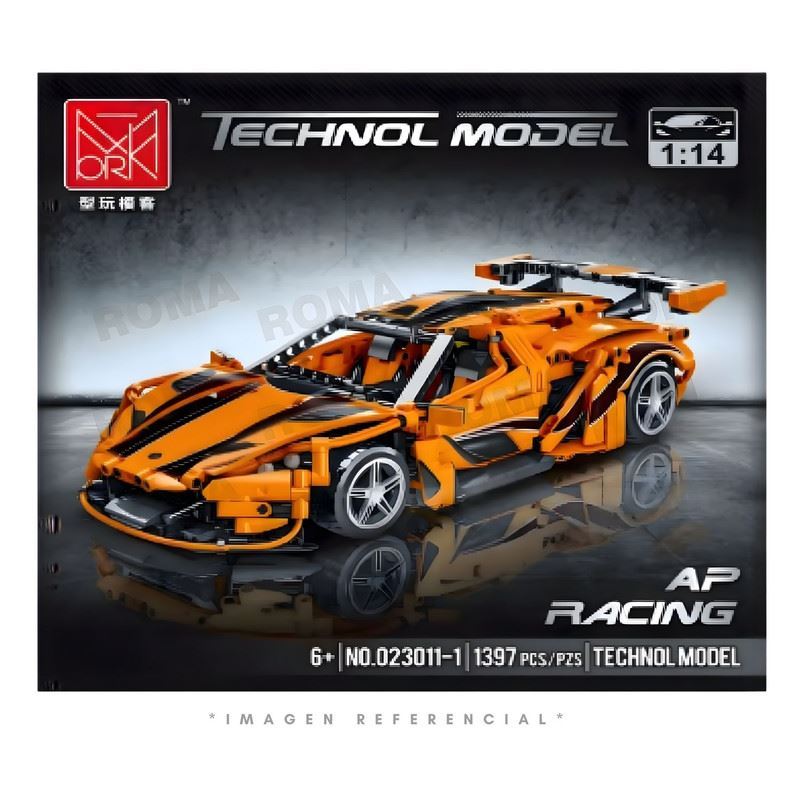 CARRO LEGO ARMABLE CON CONTROL REMOTO