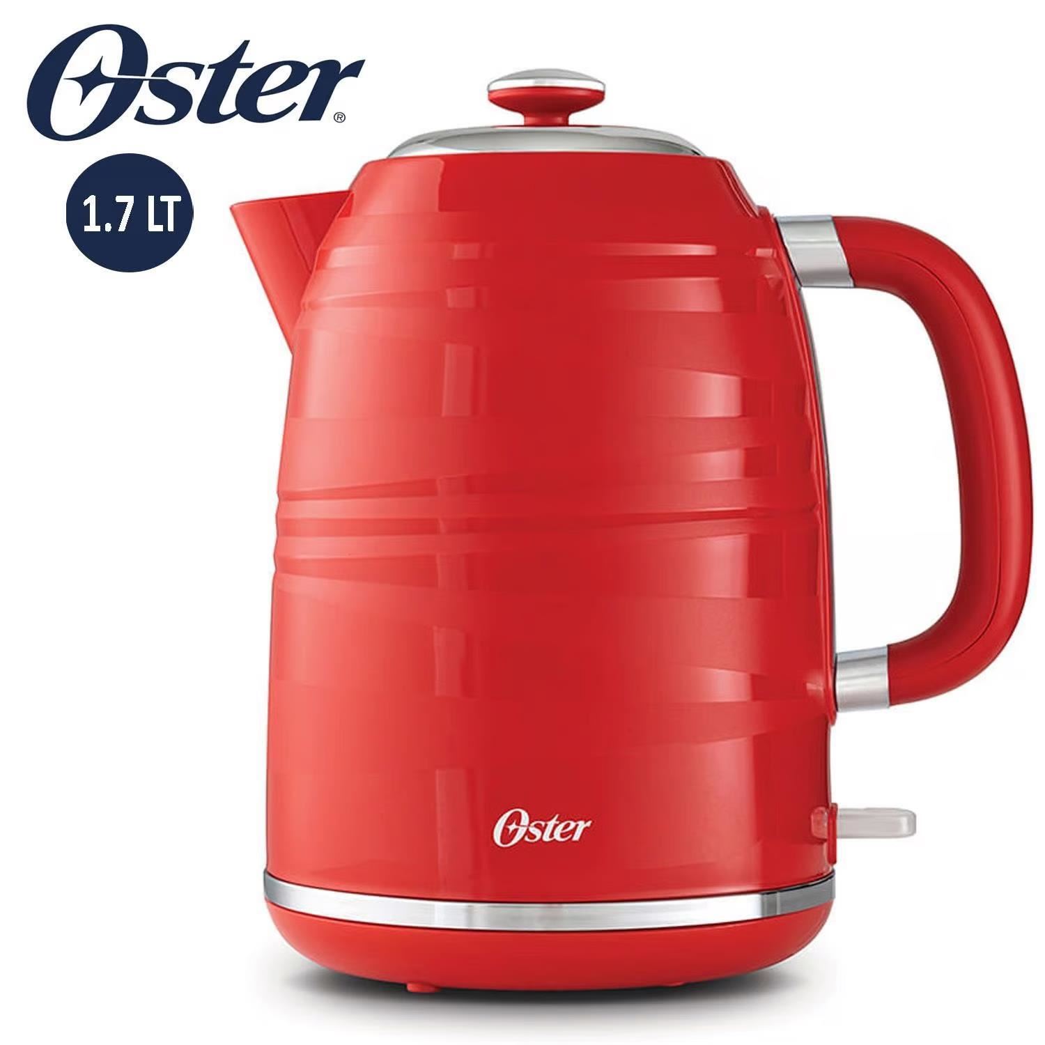 Hervidor eléctrico Oster 1.7 Litros BVSTKT4177R - Rojo