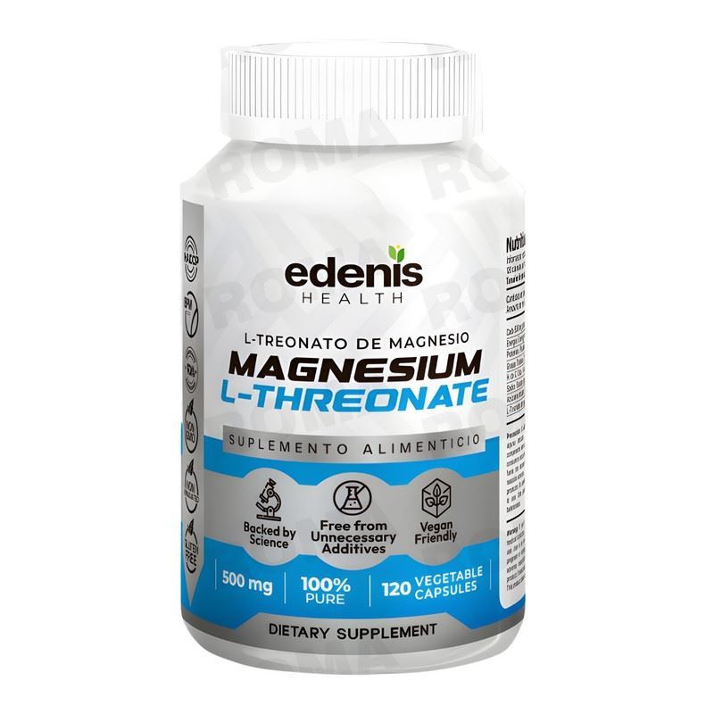 L-TREONATO DE MAGNESIO 120 CÁPSULAS EDENIS HEALTH