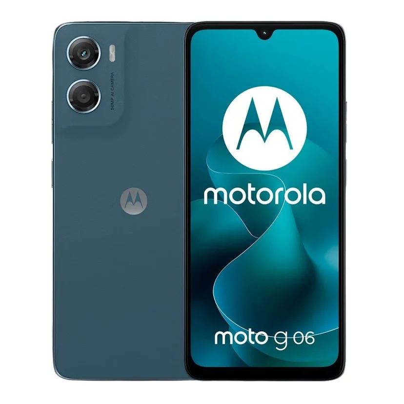 CELULAR MOTOROLA G06 4GB+128GB AZUL