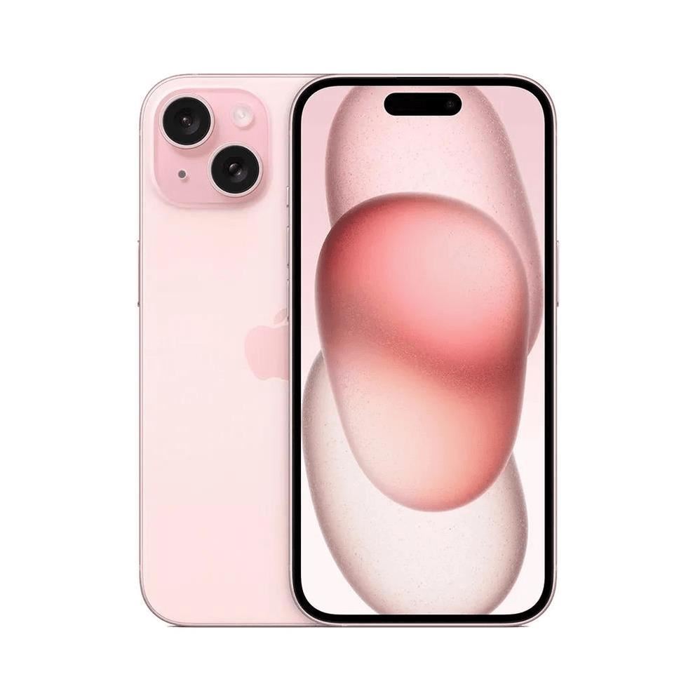 Celular Apple iPhone 15 128GB Chip Físico - Pink