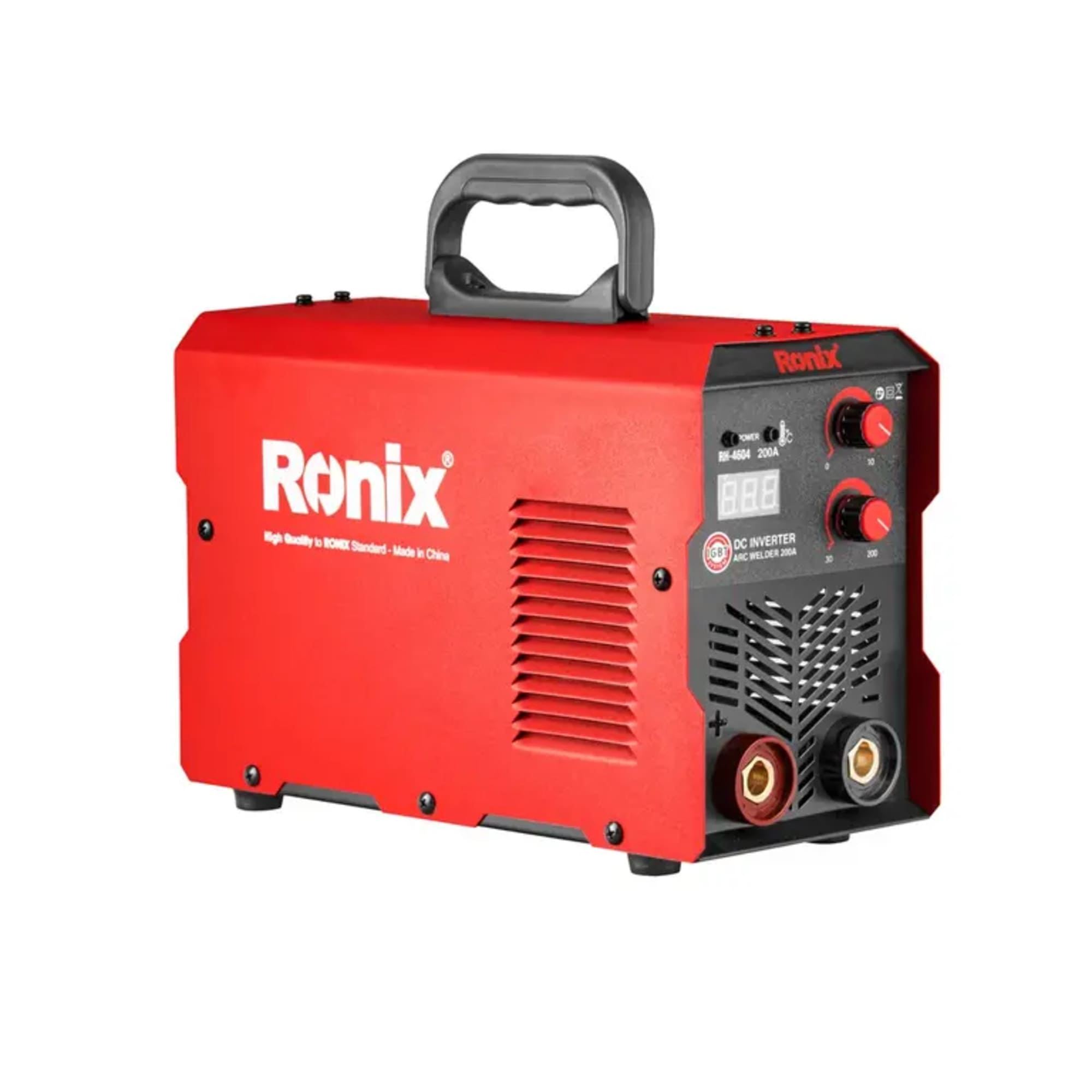 Máquina de Soldar 200A Inverter DC ARC IGBT RONIX RH-4604