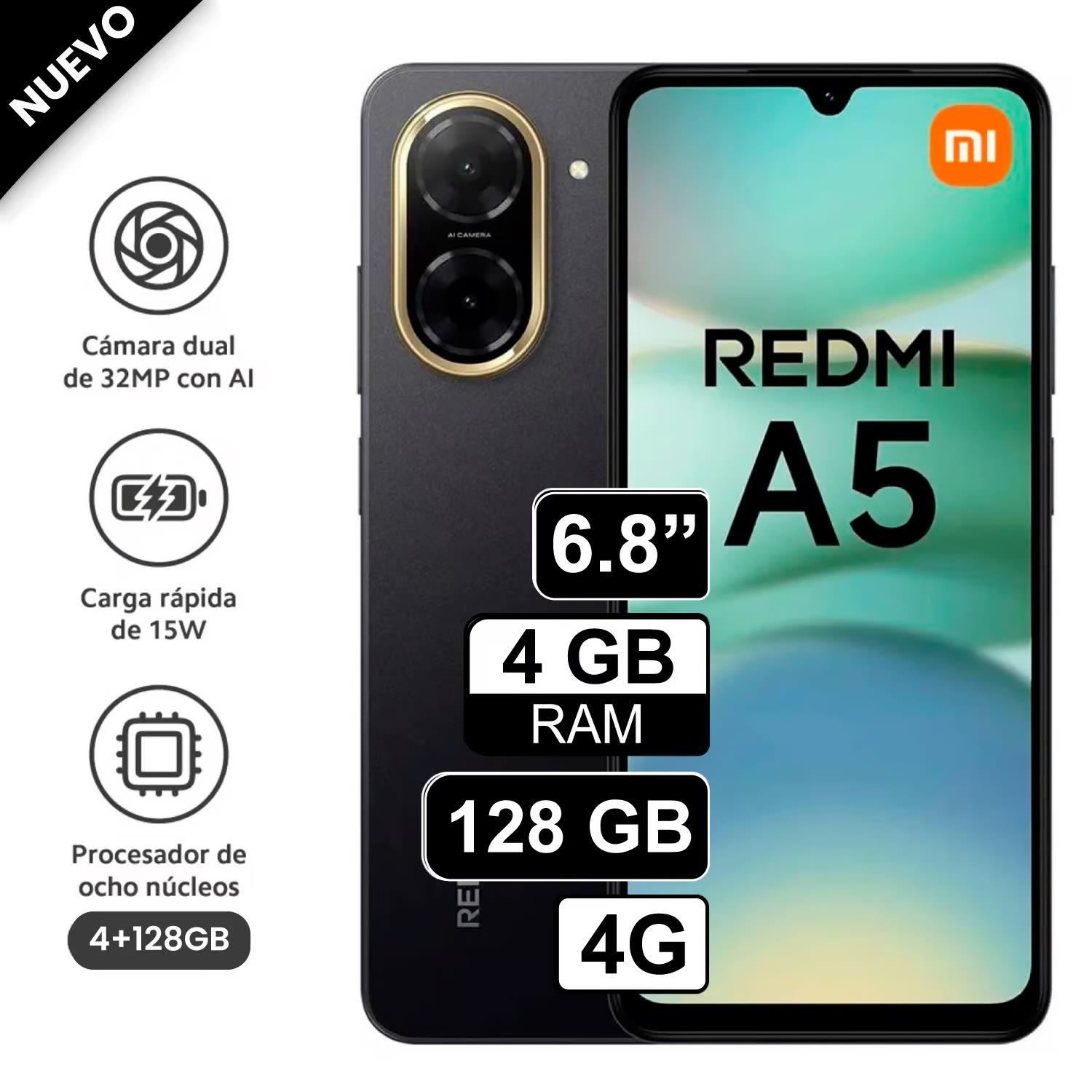 Celular Xiaomi Redmi A5 4GB 128GB - Black