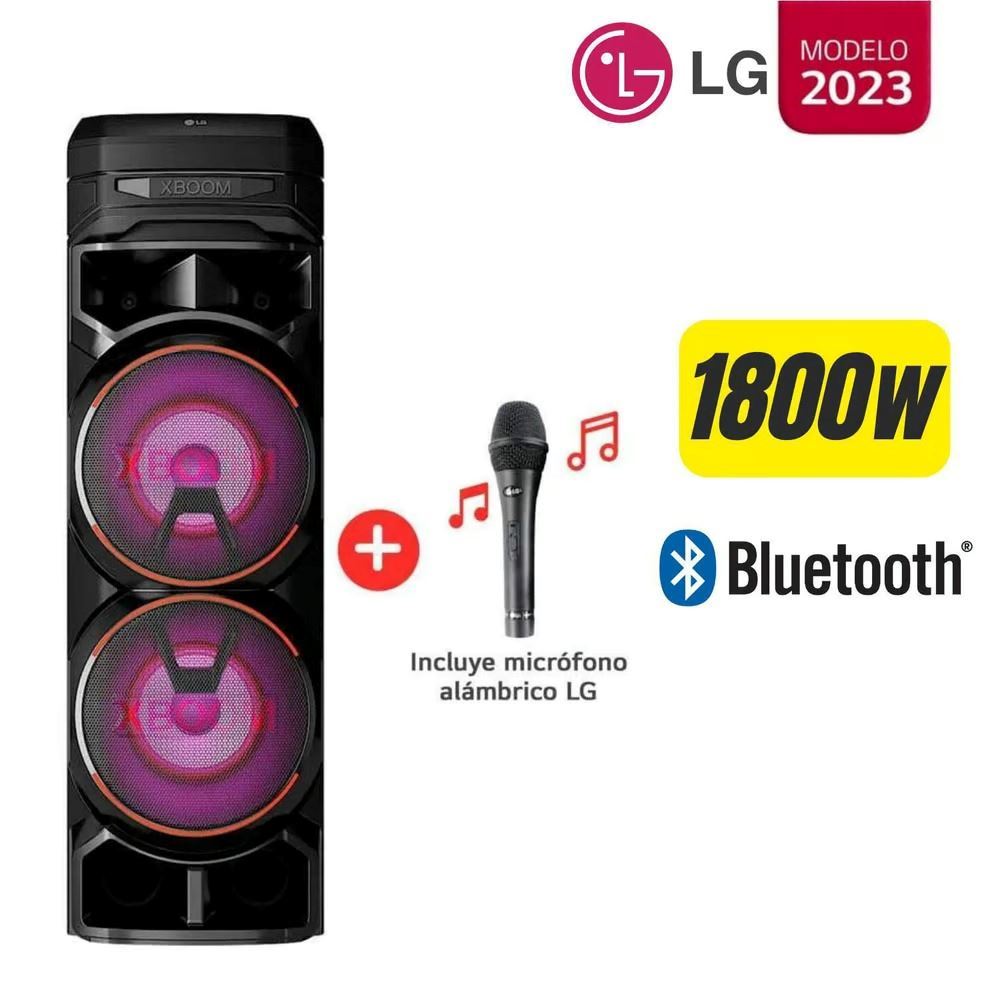 Torre de Sonido Parlante LG XBOOM RNC9 Bluetooth Karaoke 2023