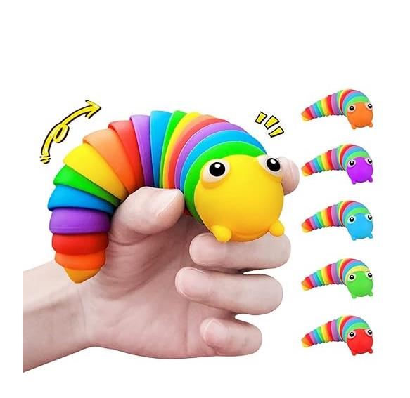 Gusano Oruga Sensorial Antiestrés y de estimulación