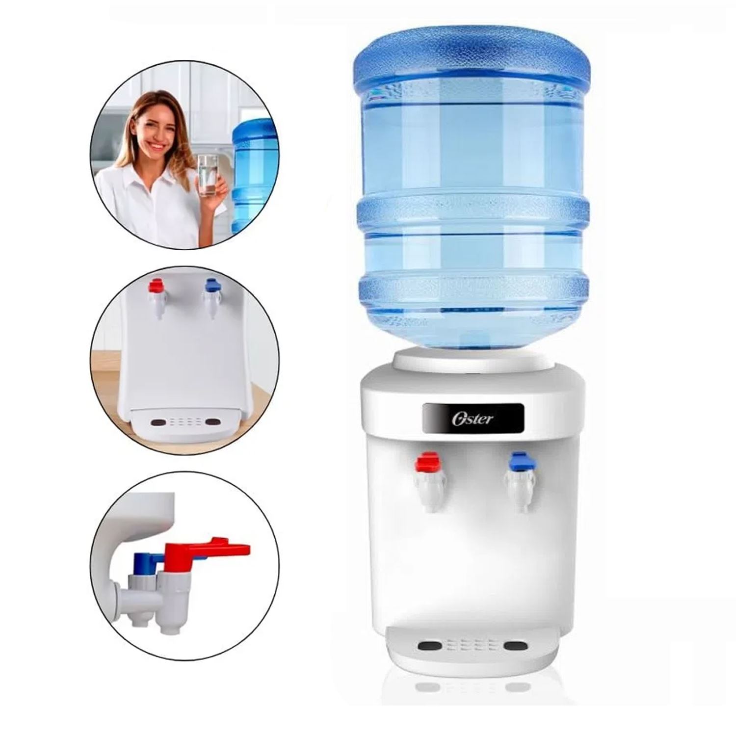 Dispensador de Agua Oster OS-PWD520W Blanco