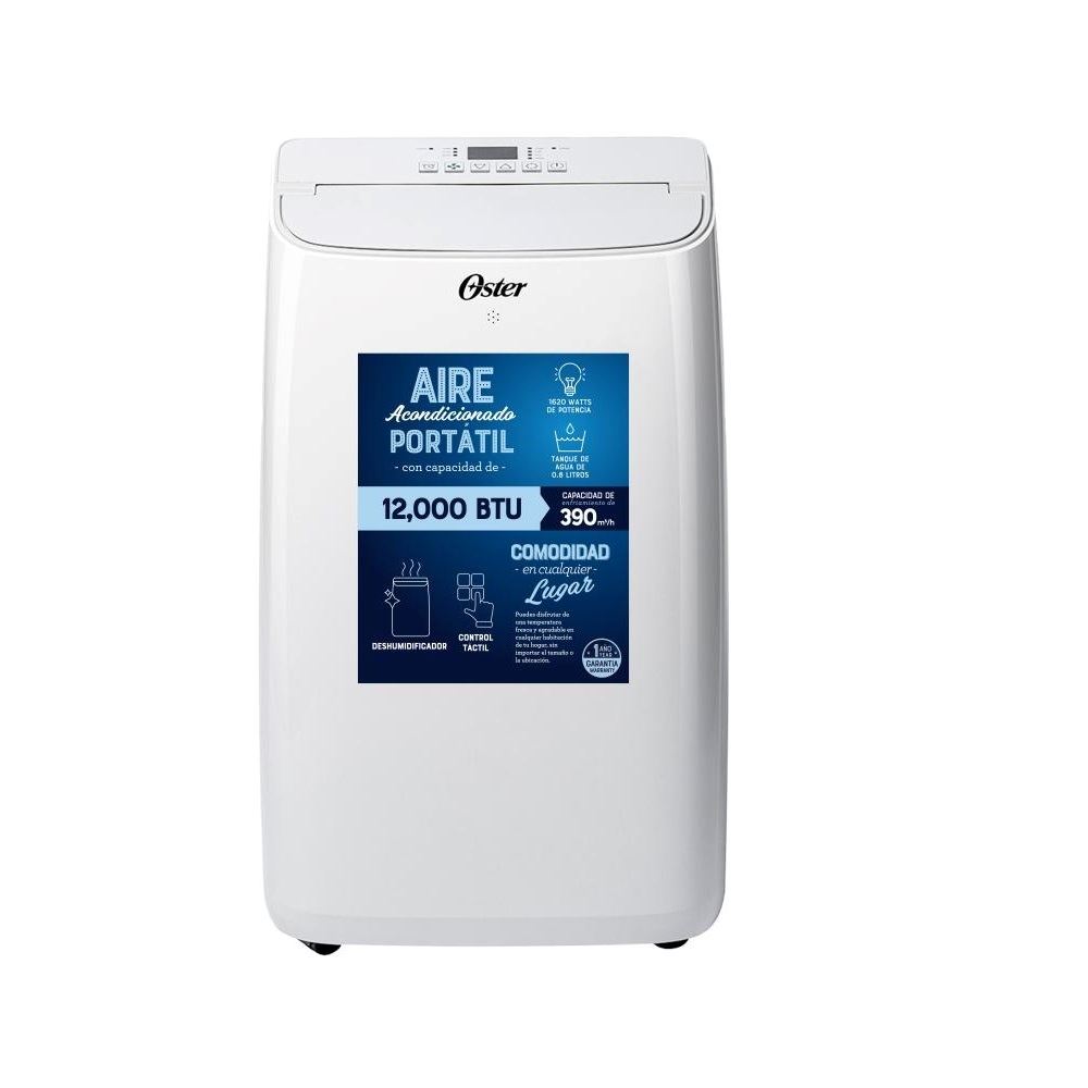 Aire Acondicionado Oster 12000BTU Frío/Calor OS-PACPOR1210FWE