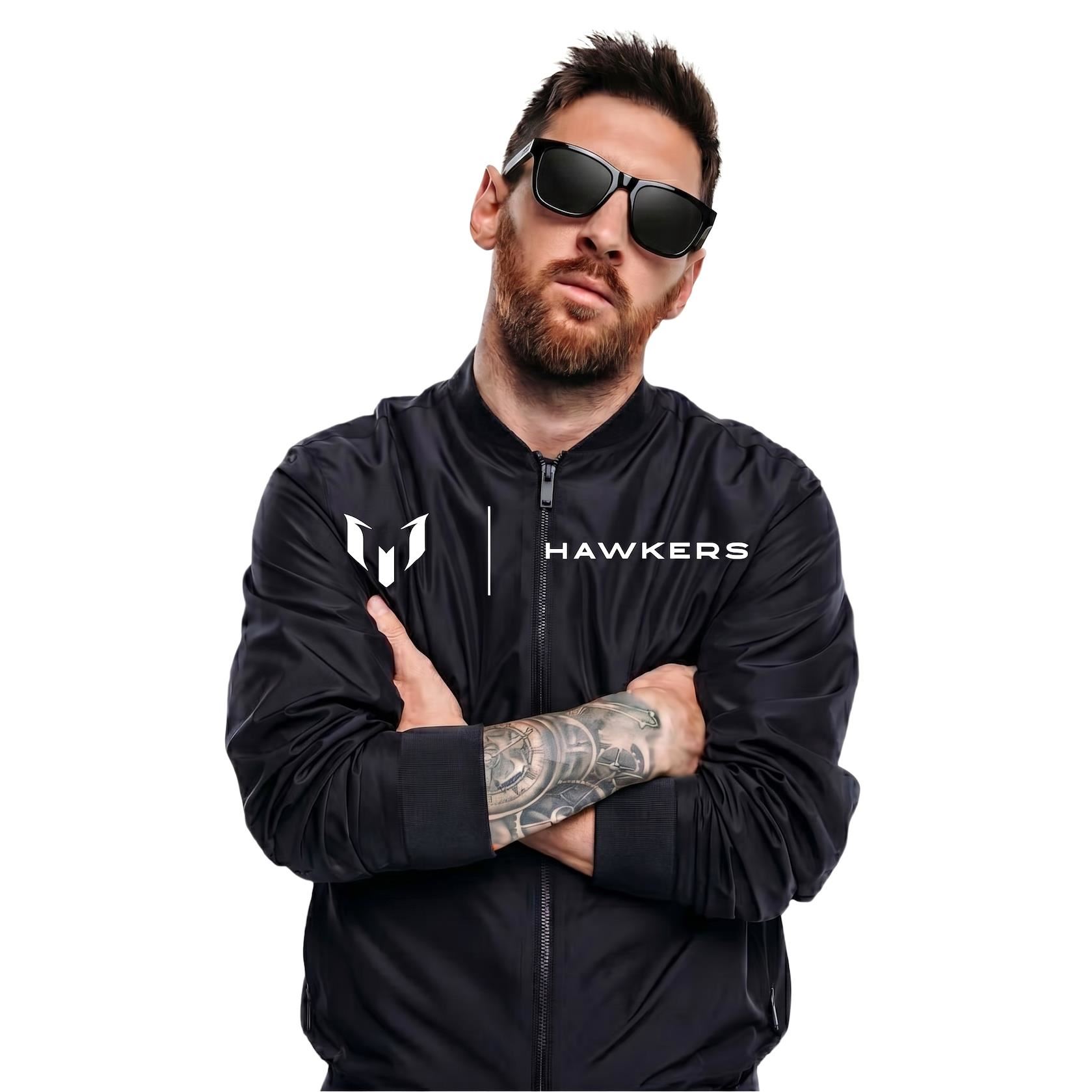 Lentes de Sol Hawkers One OTR23 Negro Brilloso Black Unisex Talla 54mm