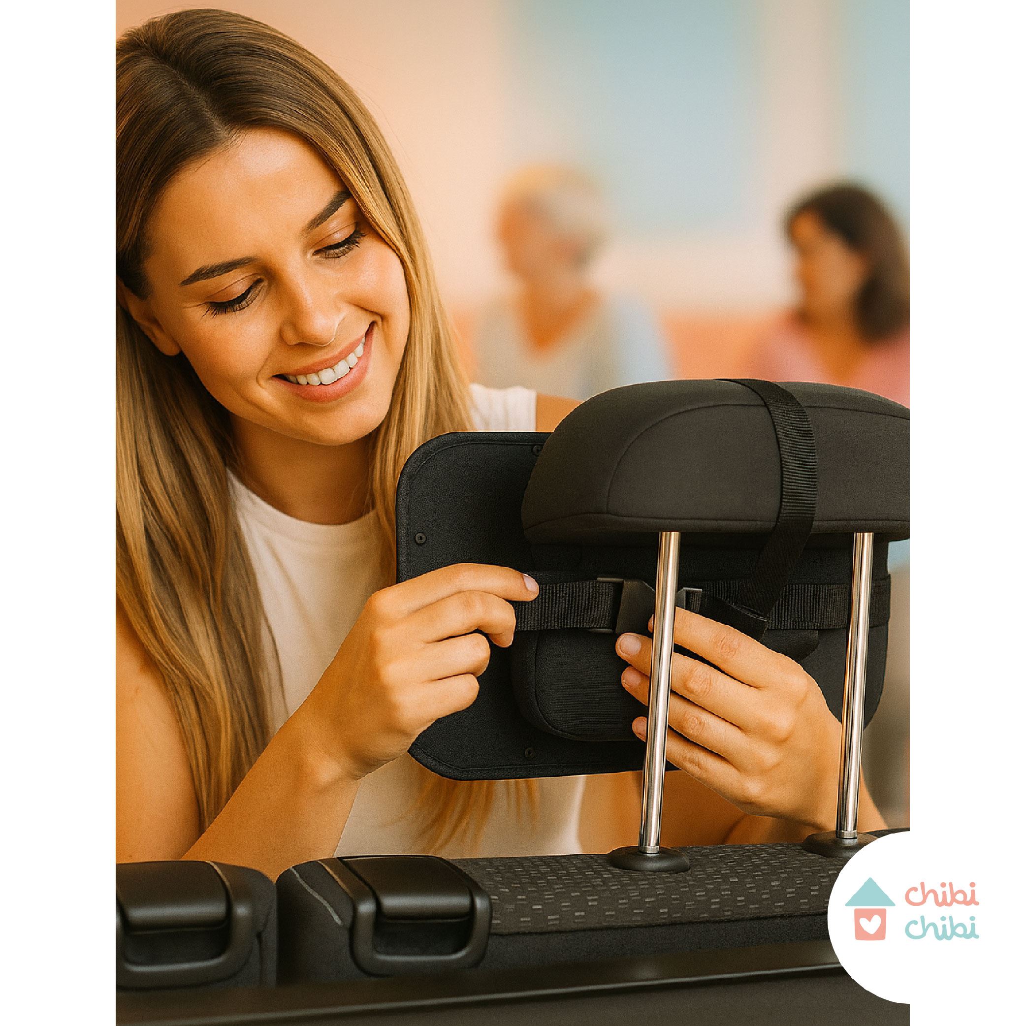 Espejo de carro con luz