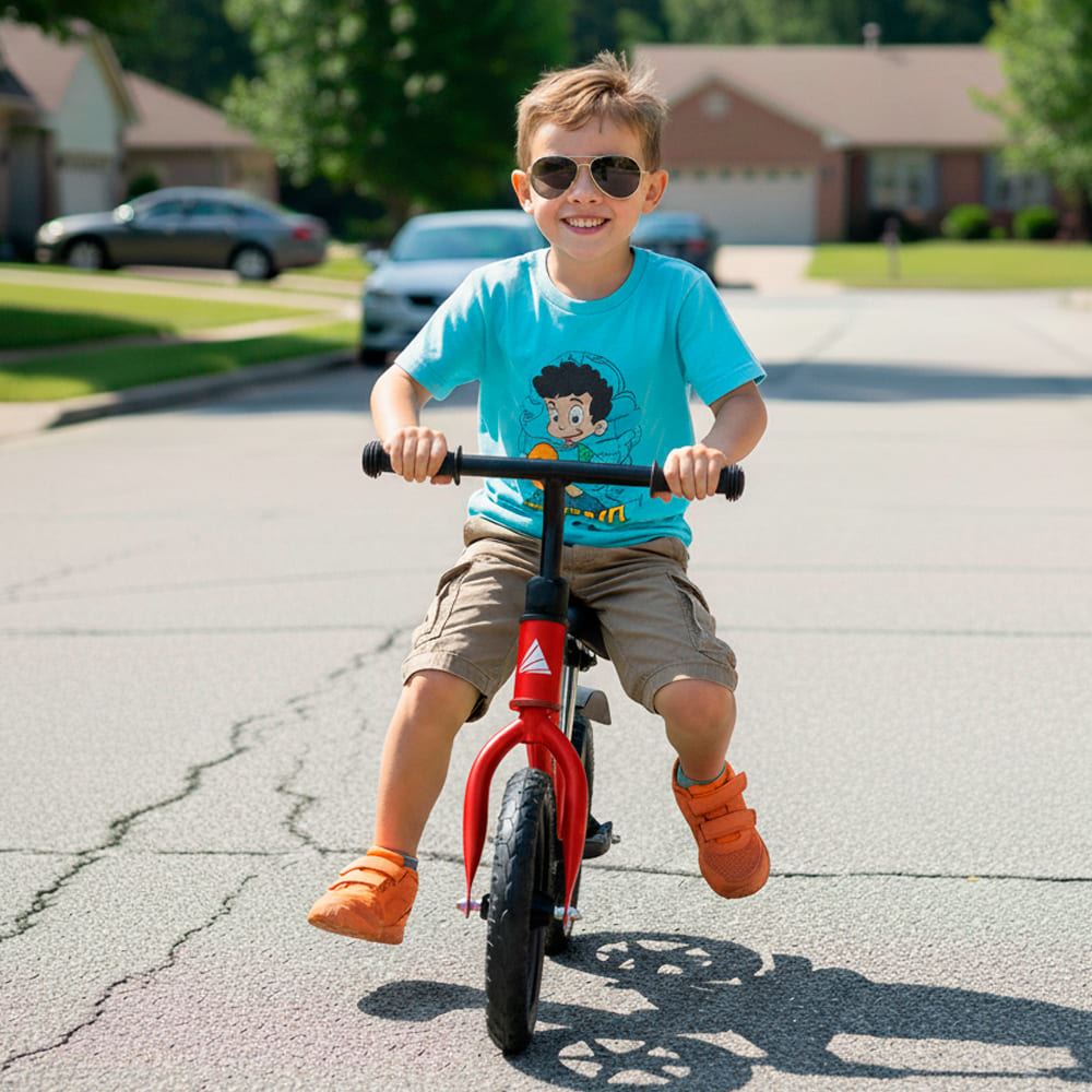 Bicicleta de Balance para Niños Alphavil BX1 Rojo
