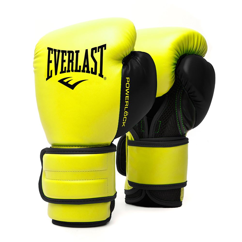 EVERLAST Guante de Box Powerlock 2 TR Hook & Loop Blanco EVERLAST