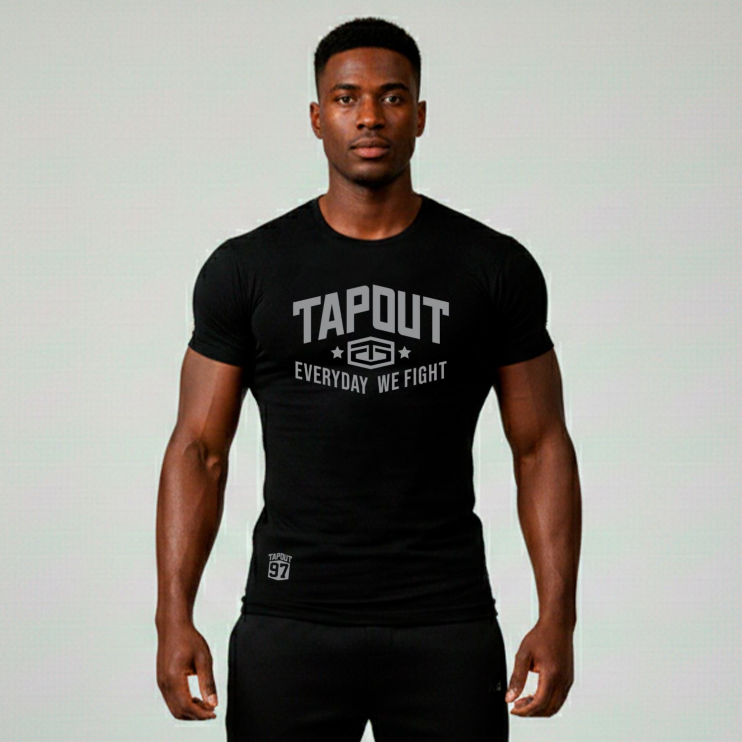 POLO URBANO MANGA CORTA HOMBRE TAPOUT STENCIL