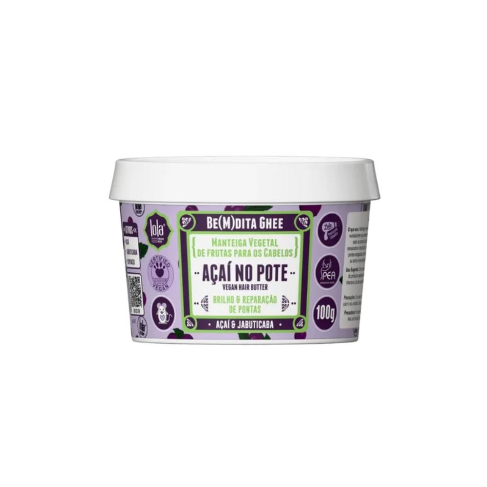 Mascarilla Acaí Be(m)dita Ghee Lola Cosmetics 100 G