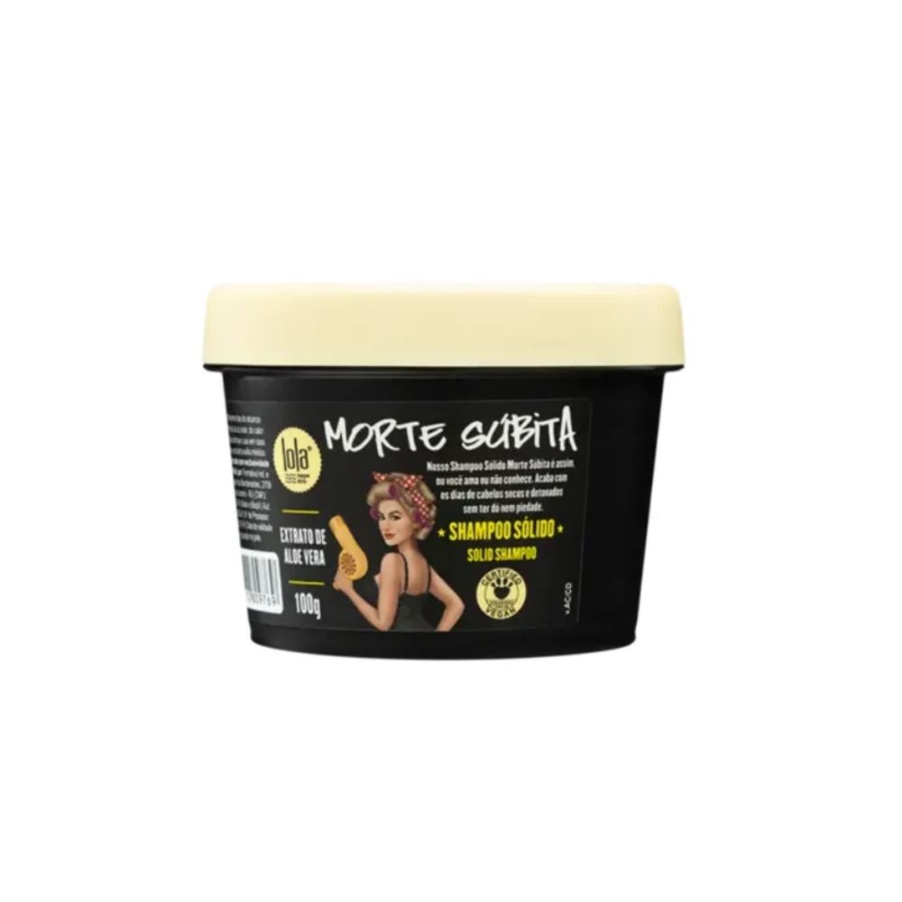 Shampoo Sólido Morte Súbita Lola Cosmetics 100 G