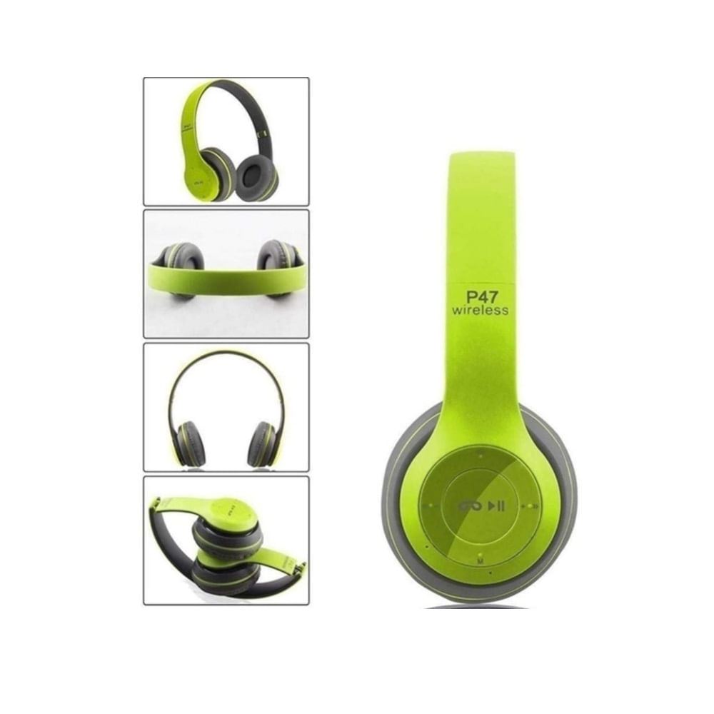 Audífono Inalámbrico BLUETOOTH WIRELESS 5.0 GREEN