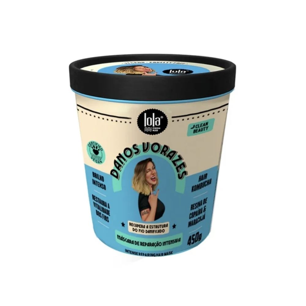Mascarilla Reparación Intensiva Danos Vorazes Lola Cosmetics 450 G