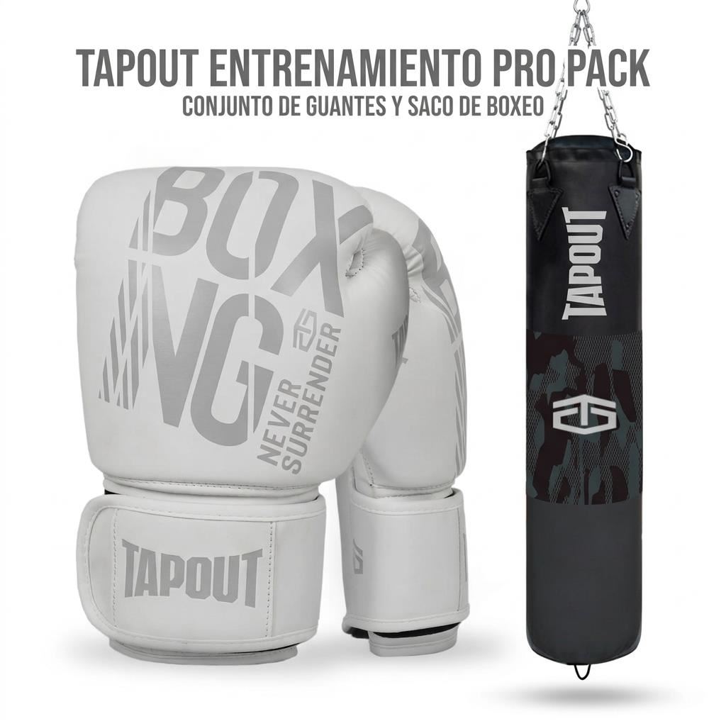 PACK TAPOUT SACO DE BOX UNISEX 16OZ